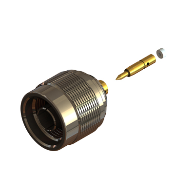 25-014-B3-HB - N Type Solder/Solder Straight Plug 