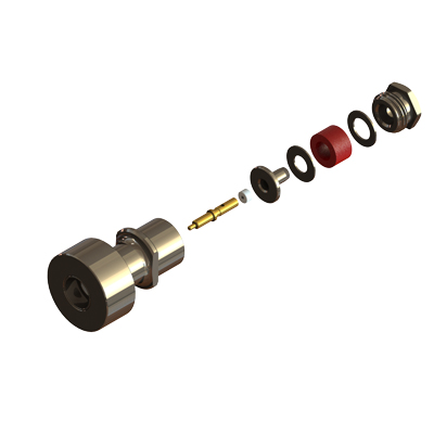 99-017-H3-AH - Magnetic Coupled Solder/Top Hat Clamp Plug 