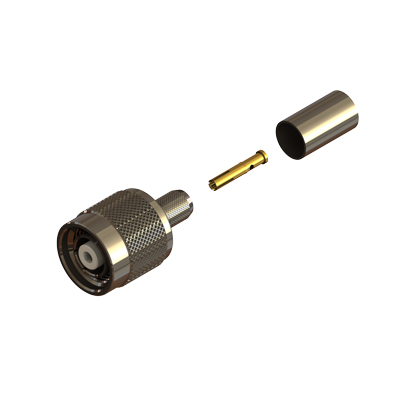14-005-B3-DB - TNC Reverse Polarity Crimp / Crimp Plug 
