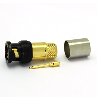 'KORUS' Ultra HD 12G BNC Crimp / Crimp Plug True 75 Ohm  - Image 2