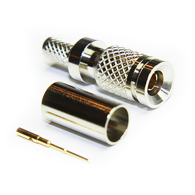 52-005-B0-AK - 1.0/2.3 Crimp / Crimp Plug 50 Ohm 