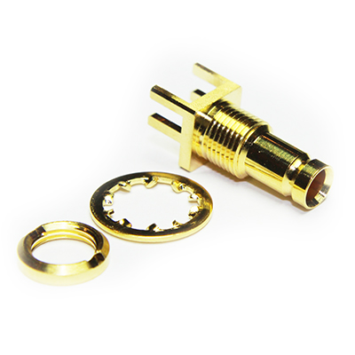 1.0/2.3 End Launch Bulkhead Jack True 75ohm - 1.6 - Image 1