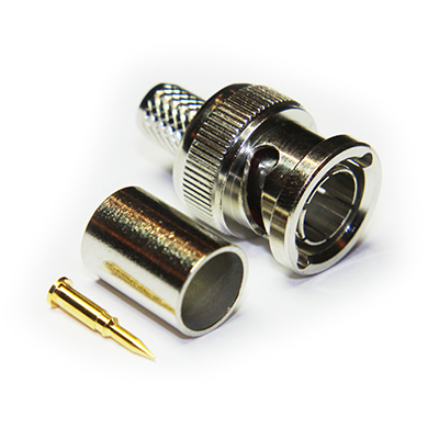 Coax Pack BNC Crimp / Crimp Plug RG59 DB - Image 3