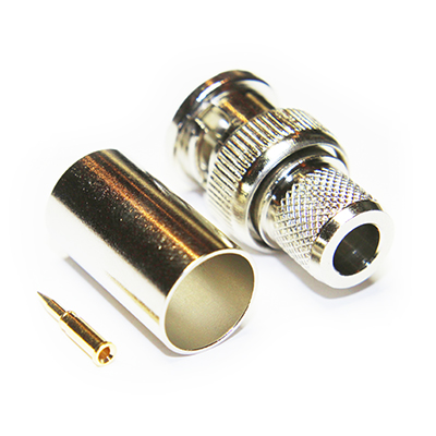 BNC Straight Crimp / Crimp  Plug - Image 3