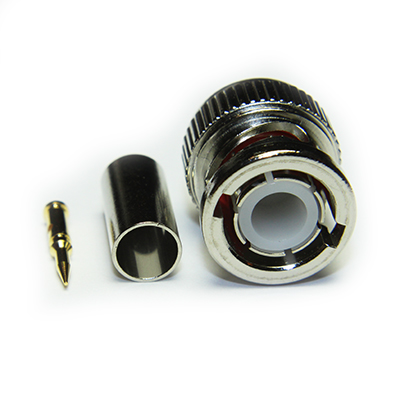 BNC Straight Crimp / Crimp Plug 50ohm - Image 3