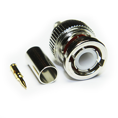 BNC Straight Crimp / Crimp Plug 50ohm - Image 4