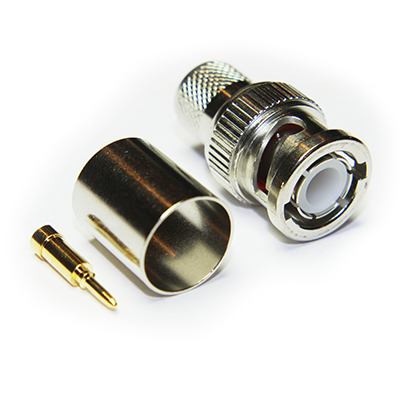 BNC Straight Crimp / Crimp Plug 50ohm - Image 3