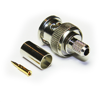 BNC Straight Crimp / Crimp Plug 50ohm - Image 3