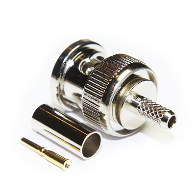 BNC Straight Crimp / Crimp  Plug - Image 3