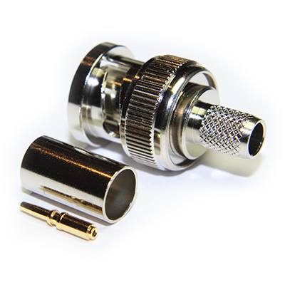 BNC High Definition Crimp/Crimp Plug, True 75ohm (3G) - Image 3