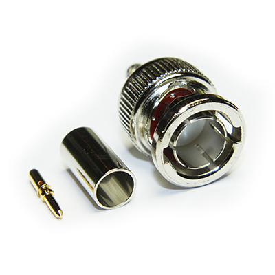 BNC High Definition Crimp/Crimp Plug, True 75ohm (3G) - Image 3