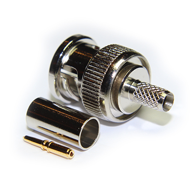 BNC High Definition Crimp/Crimp Plug, True 75ohm (3G) - Image 3