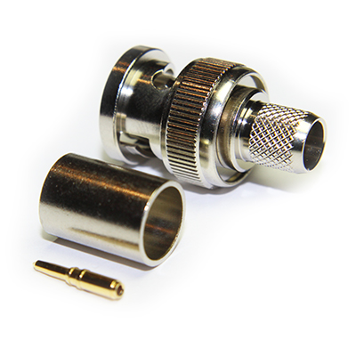 BNC High Definition Crimp/Crimp Plug, True 75ohm (3G) - Image 3