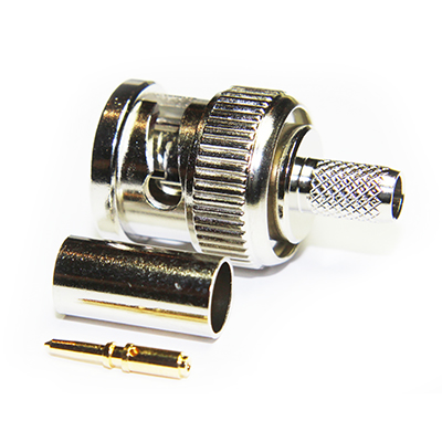 BNC High Definition Crimp/Crimp Plug, True 75ohm (3G) - Image 4