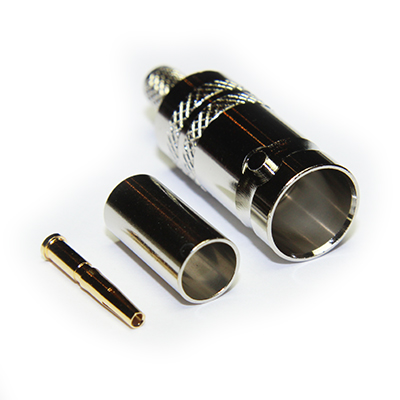 BNC Straight Crimp / Crimp Jack True 75 Ohm (3GHz) - Image 2