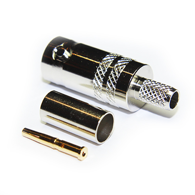 BNC Straight Crimp / Crimp Jack True 75 Ohm (3GHz) - Image 4