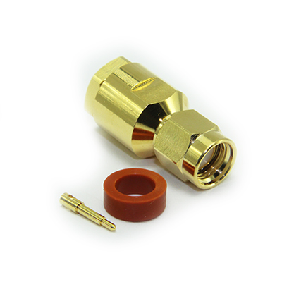 SMA Solder / Clamp Plug - Image 1