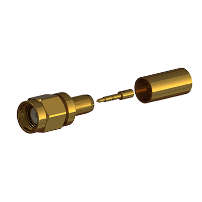 30-008-D3-DE - SMA Solder / Crimp Plug 