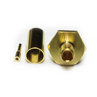 SMA Rear Mount Bulkhead Crimp / Crimp Jack - Image 3