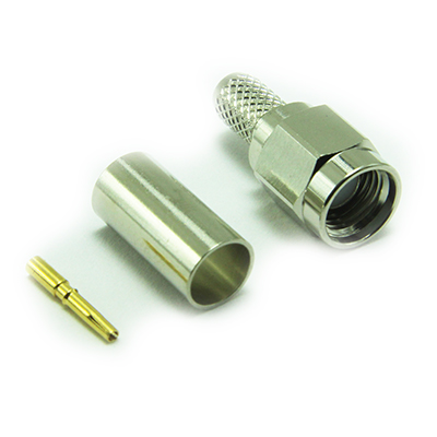 SMA Reverse Polarity Crimp / Crimp Plug - Image 2