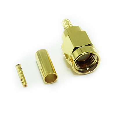 SMA Reverse Polarity Crimp / Crimp Plug - Image 3