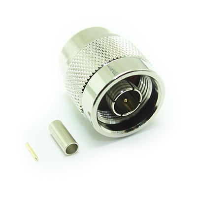 N Type Crimp / Crimp 75 Ohm Plug ( Bullet Contact ) - Image 2