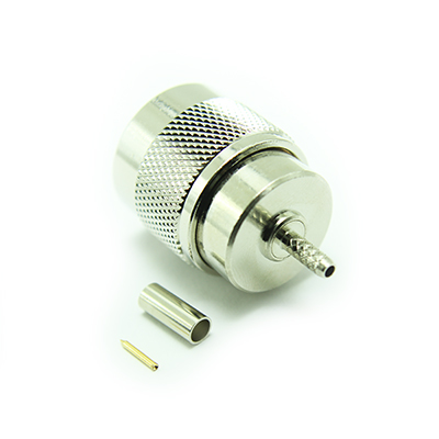 N Type Crimp / Crimp 75 Ohm Plug ( Bullet Contact ) - Image 3