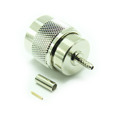 N Type Crimp / Crimp 75 Ohm Plug ( Bullet Contact ) - Image 4