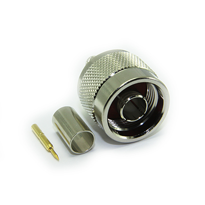 N Type Crimp / Crimp 75 Ohm Plug  - Image 2