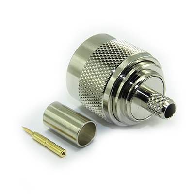 N Type Crimp / Crimp 75 Ohm Plug  - Image 3