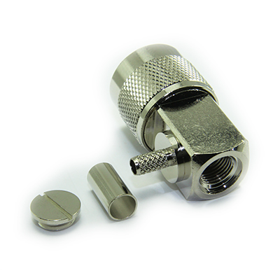 N Type Right Angle Solder / Crimp Plug - Image 4