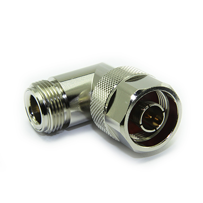 N Type Right Angle Plug to Jack 11Ghz Adaptor - Image 1
