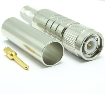 13-018-Q3-DO - TNC Straight Plug with Easy Fit Anti-Piston Contact 