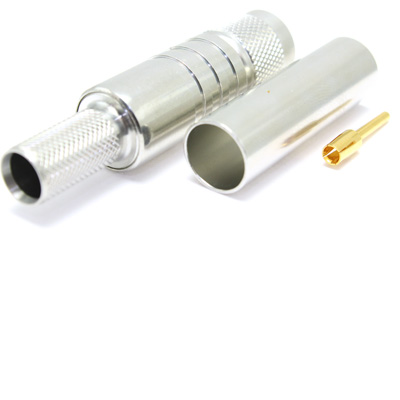 TNC Straight Plug with Easy Fit Anti-Piston Contact - Image 2