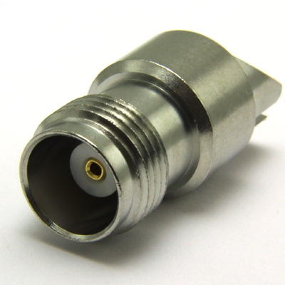 13-410-1.57mm-Q3 - TNC Jack Edge Mount 50 Ohm 1.6mm