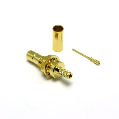 SMB Rear Mount Bulkhead Crimp / Crimp Jack - Image 4