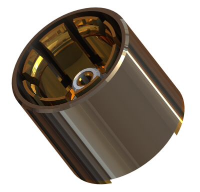 18-483-D6 - 0.4/2.5 Micro-miniature Straight Surface Mount 75ohm PCB Jack 