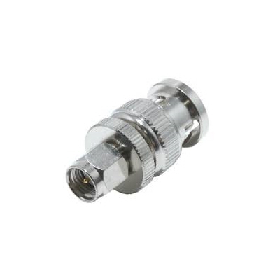 74-1030-514-B3 - BNC Plug to SMA Plug Straight Adaptor 