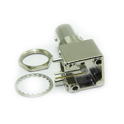 BNC Right Angle Bulkhead PCB Jack, 75 Ohm - Image 3
