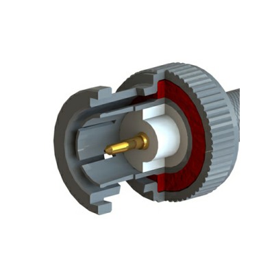 10-863-T6 - BNC Plug Terminator True 75ohm +/-1% 