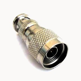74-1025-514 - BNC Plug to N Type Plug Straight Adaptor 