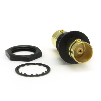 'KORUS' BNC Insulated Bulkhead Jack to Jack Adaptor True 75 Ohm 12GHz - Image 4