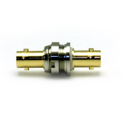 Micro BNC Insulated Metal Thread Bulkhead Jack  to Jack Adaptor (12G) - Image 2