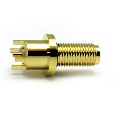 SMA Straight PCB Bulkhead Jack - IP67 (Long Body) - Image 4
