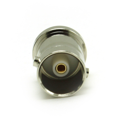 BNC  Vertical 3 Square Legs PCB Mount Jack, 75 Ohm ( 16.8 mm High) - Image 4