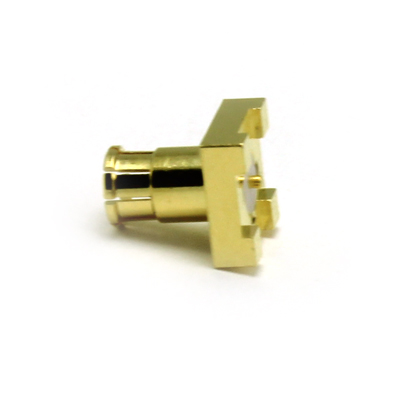 Micro BNC Vertical PCB Mount Push On Plug - Image 2