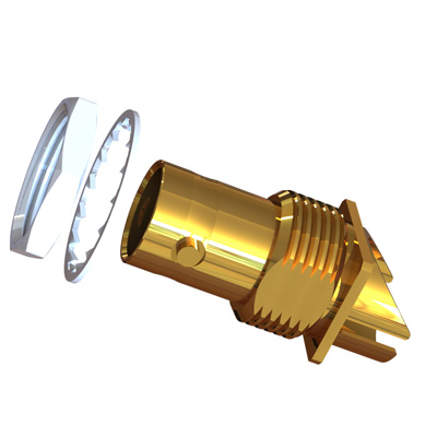 10-462-2-D126-1.6 - 12GHz BNC End Launch Bulkhead Jack True 75 Ohm 12G 