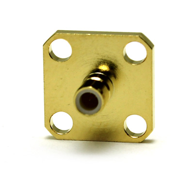 SMB 4 Hole Flange Mount Solder Jack - Image 2
