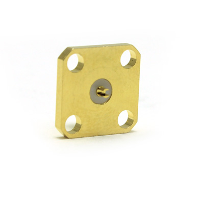 SMB 4 Hole Flange Mount Solder Jack - Image 3