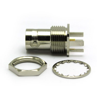 BNC End Launch Bulkhead Jack True 75 Ohm 12G ( Board Thickness 1.6mm) - Image 2